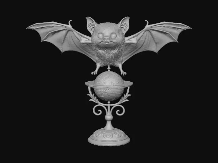3D model for Enchanted Library Bat