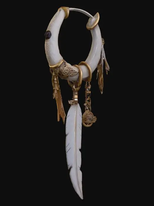 3D model for Jogauni Earring