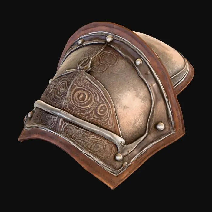 3D model for Ornate Armguard