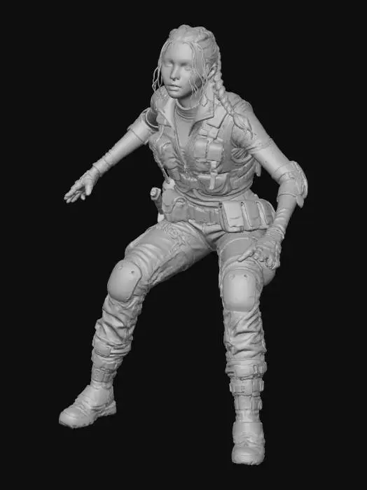 3D model for Survival Instinct