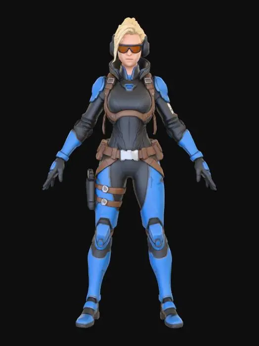3D model for Cyber Scout