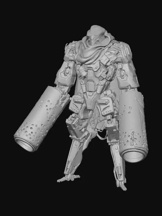 3D model for Shrouded Sentinel