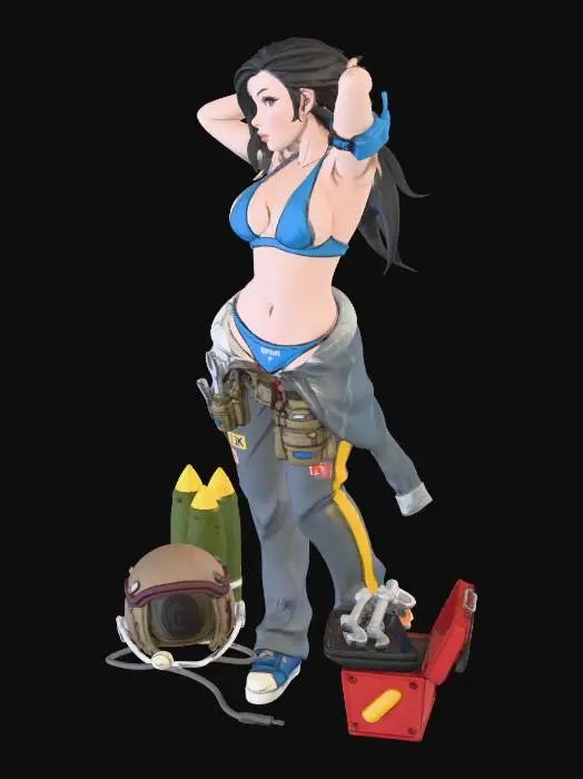 3D model for Mechanic's Break