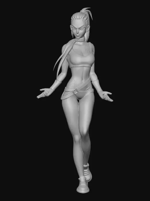 3D model for Inkbound Rebel