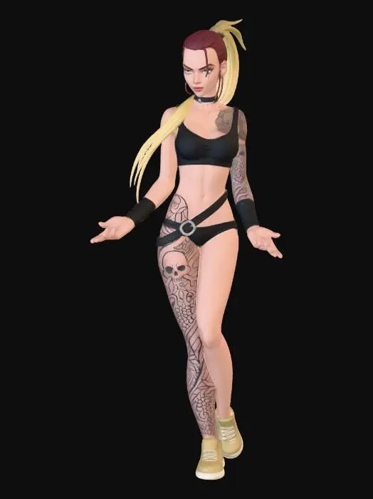 3D model for Inkbound Runner