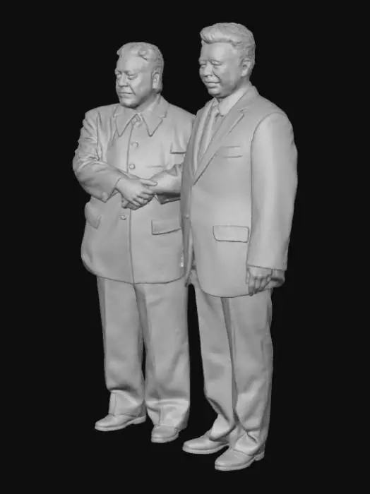 3D model for Handshake Diplomacy