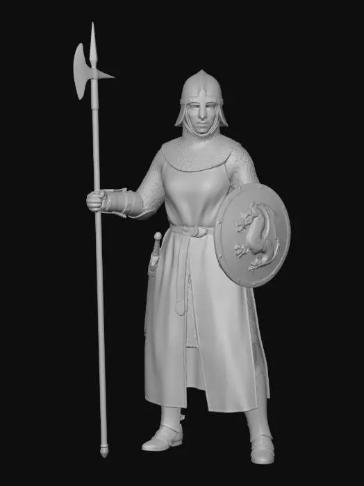 3D model for Human guard