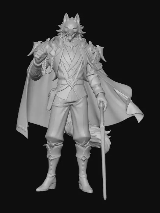 3D model for Wolf Noble