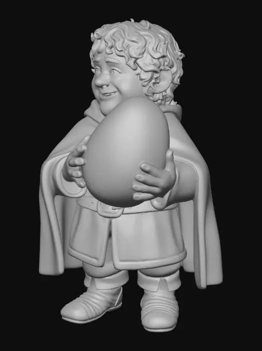 3D model for The Easter Egg Hobbit, #EasterEgg2026#