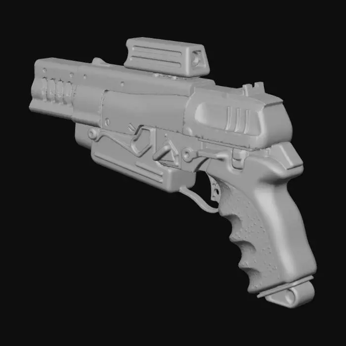 3D model for Fallout 10-mm Pistole