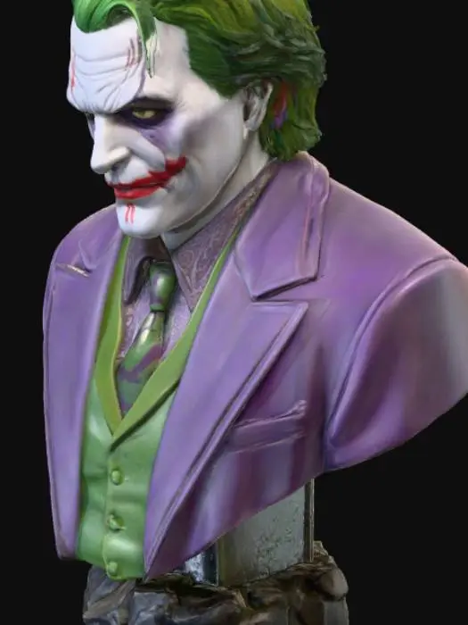 3D model for The dark knight joker bust