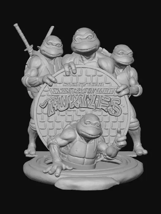 3D model for Ninja Reptile Heroes, #Christmas2025#