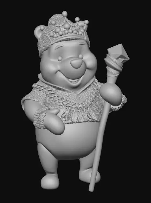 3D model for Blinged out whinnie the phoo, #Christmas2025#