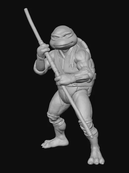 3D model for Turtle Warrior in the Sewers, #Christmas2025#