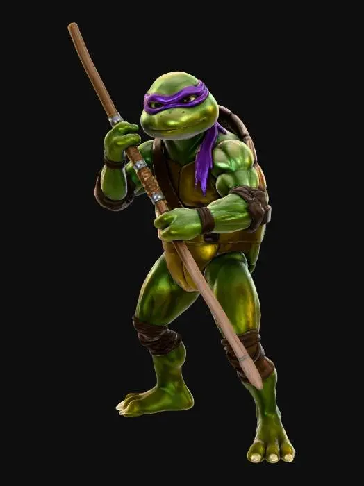 3D model for Turtle Warrior in the Sewers, #Christmas2025#