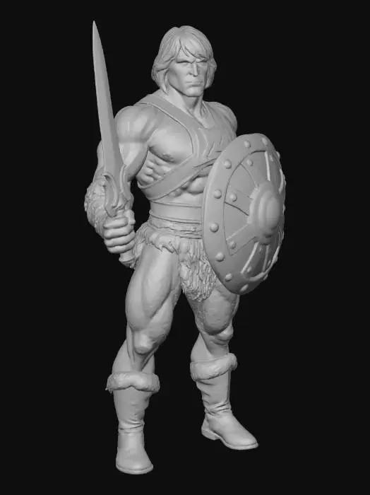 3D model for Warrior of Eternia