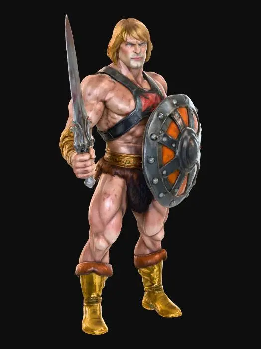 3D model for Warrior of Eternia