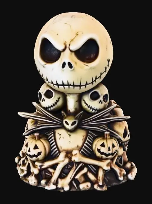 3D model for Halloween Throne