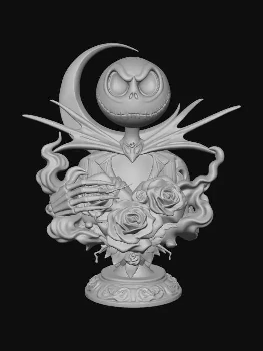 3D model for Moonlit Skeleton Roses