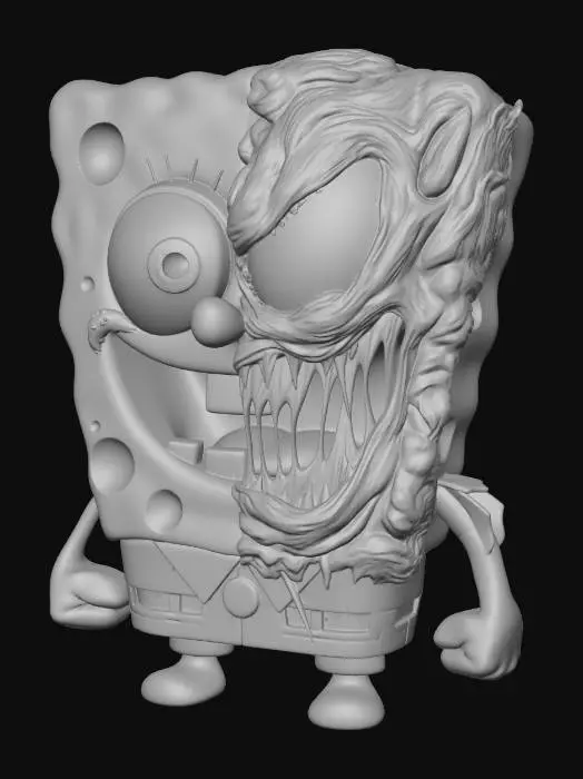 3D model for Absorbent Symbiote