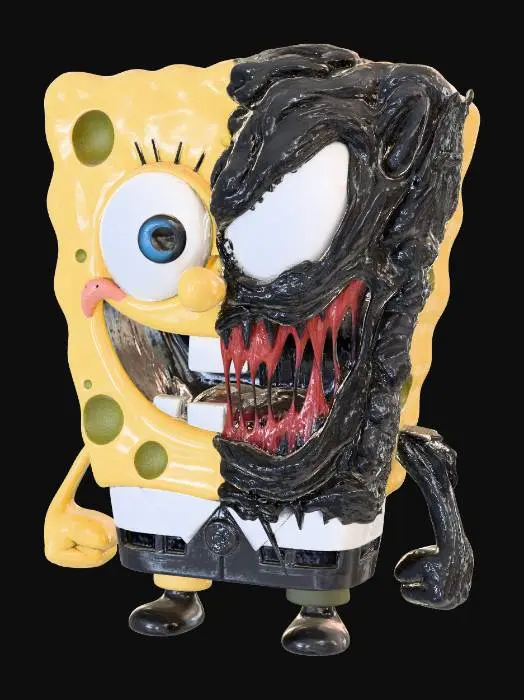 3D model for Absorbent Symbiote