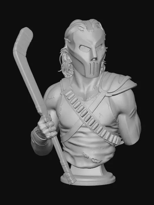 3D model for Hockey Mask Warrior