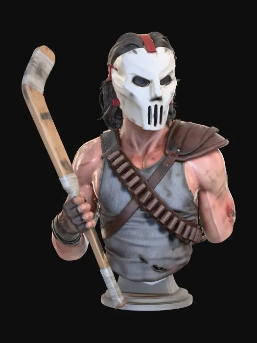 3D model for Hockey Mask Warrior