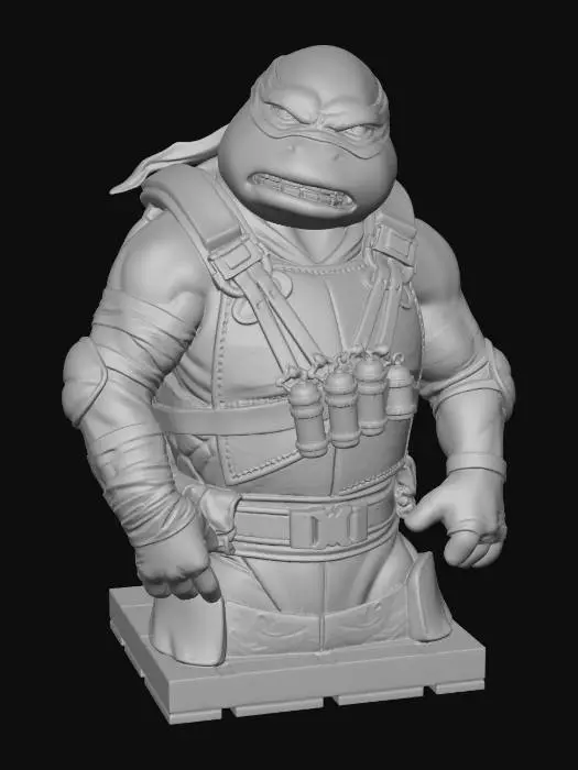 3D model for Turtle Warrior