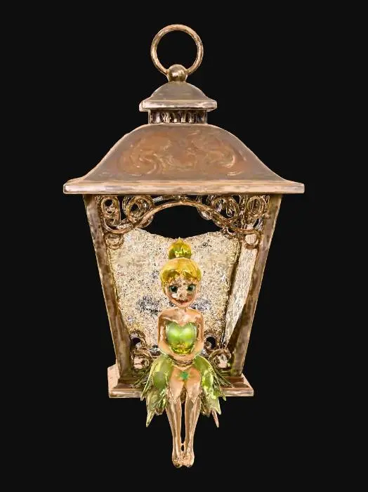 3D model for Tinkerbell sitting in a lantern