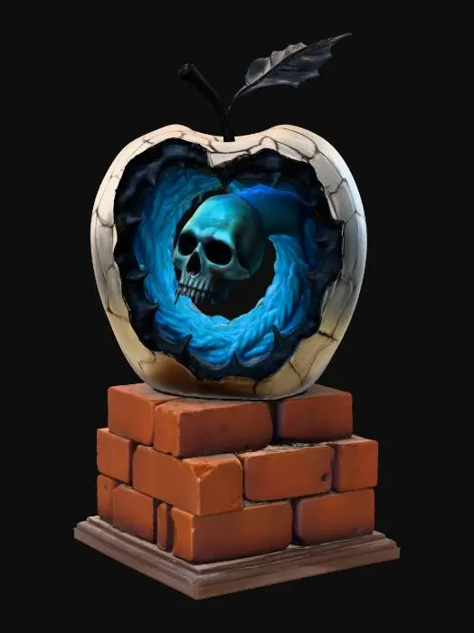3D model for Hollow Apple