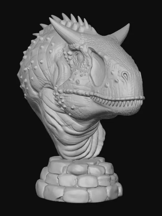 3D model for Crimson Ember sharp tooth