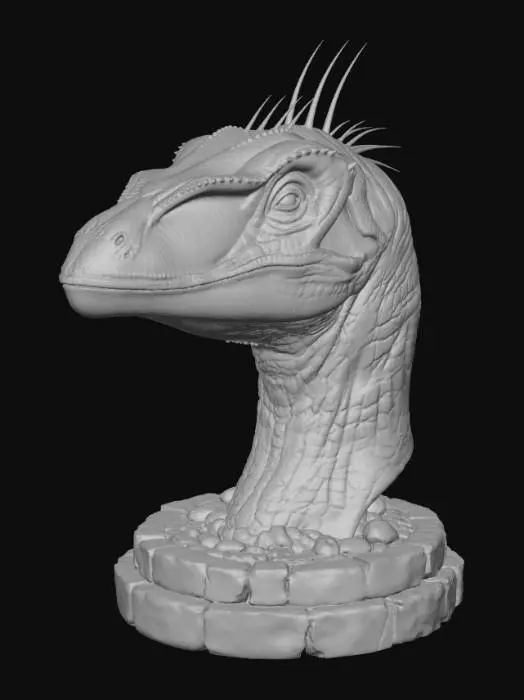 3D model for Utah raptor