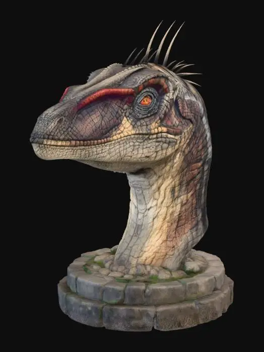 3D model for Utah raptor
