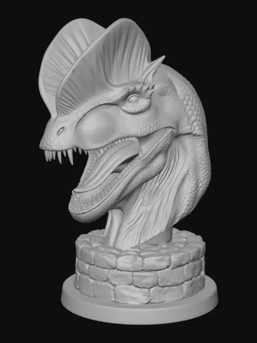 3D model for Saurian spitter