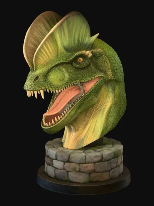 3D model for Saurian spitter