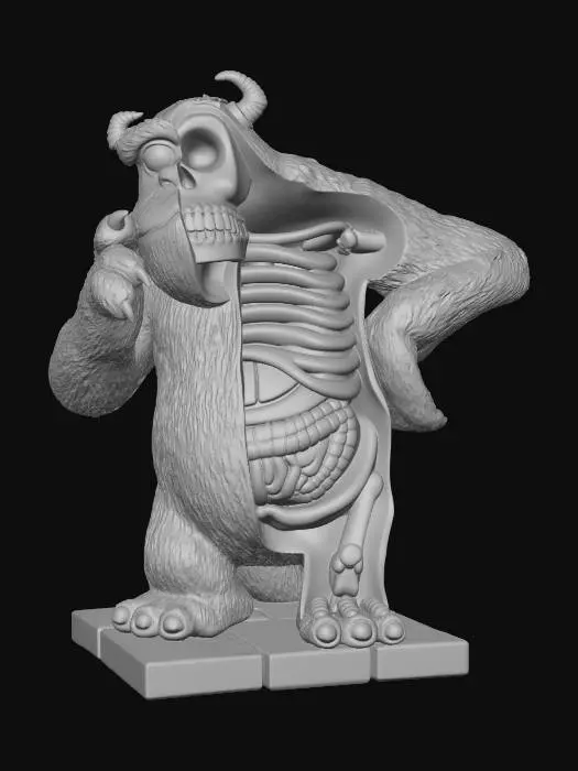3D model for Cross-Section Monster
