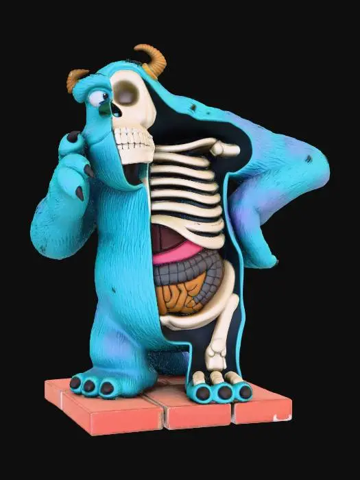 3D model for Cross-Section Monster