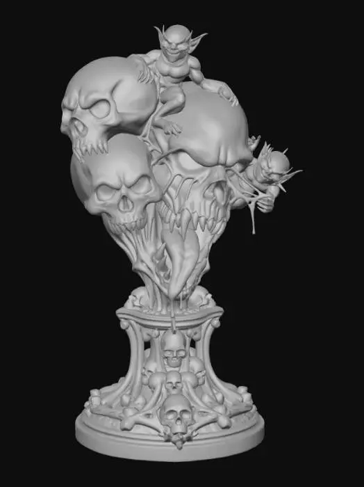 3D model for Skullspire