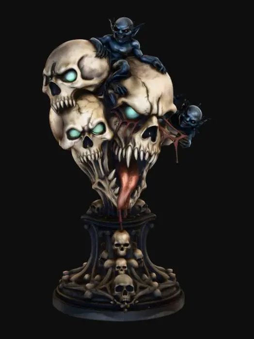 3D model for Skullspire