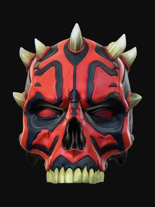 3D model for Crimson Oni Skull