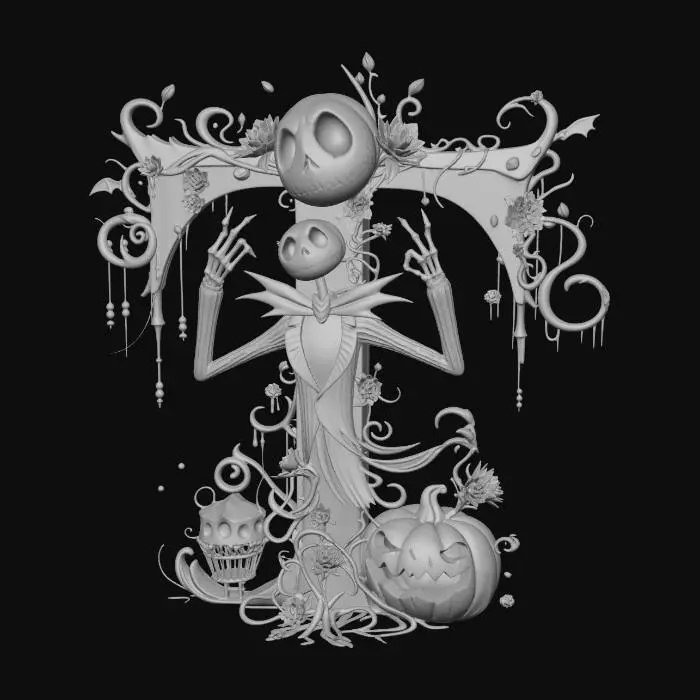 3D model for Pumpkin King Sanction