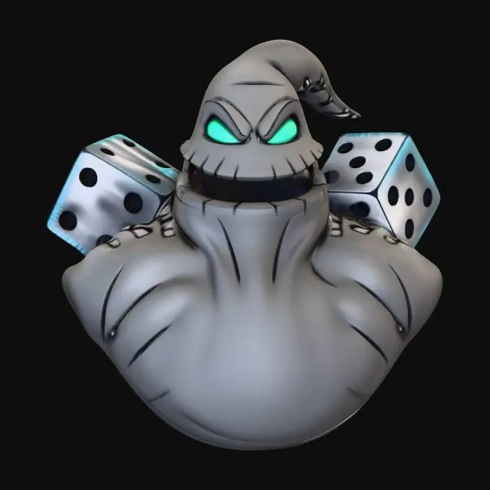 3D model for Oogie Spectral Dice