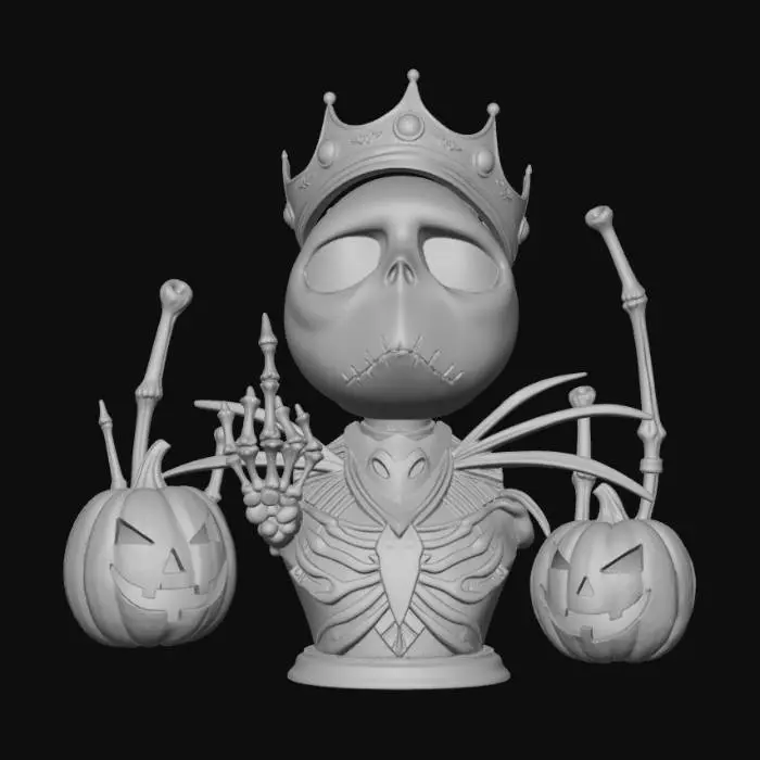 3D model for Jack the FU king