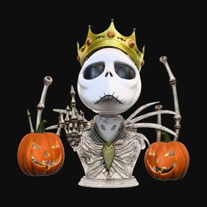 3D model for Jack the FU king