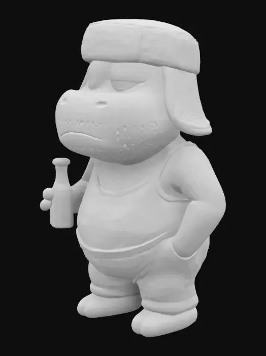 3D model for Blue Hippo Chill
