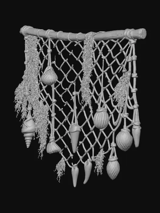 3D model for Seashell Dreamcatcher
