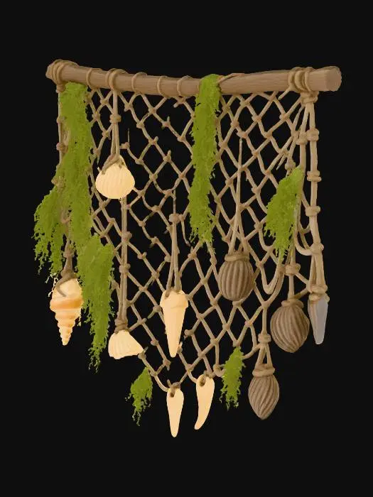 3D model for Seashell Dreamcatcher