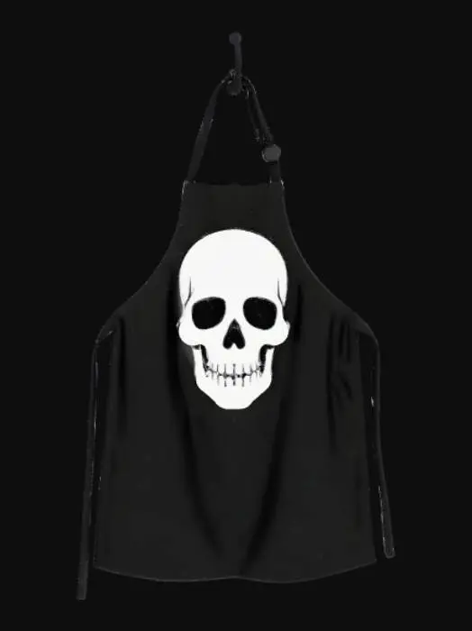 3D model for Skull Chef Apron