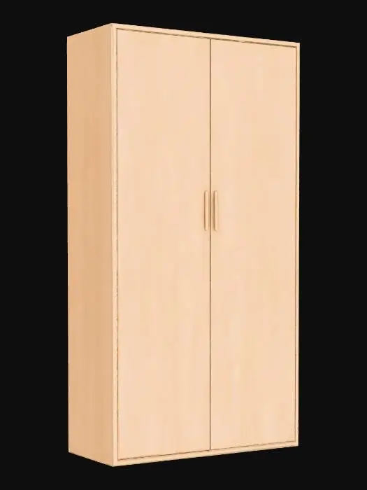 3D model for Wooden Cupboard