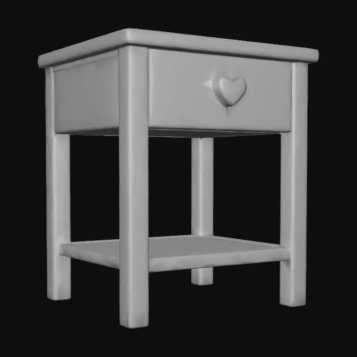3D model for Heartwood Nightstand